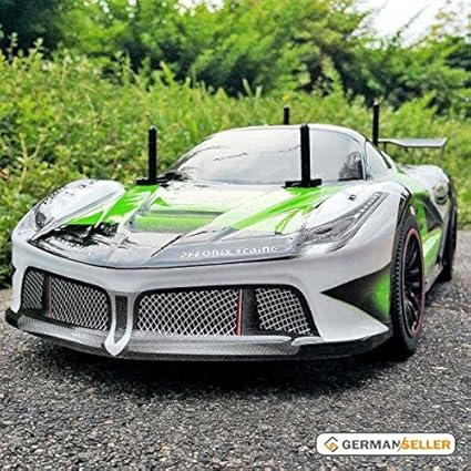 RC Racecar, grün-schwarz, ferngesteuertes Auto fürs Gelände, RTR, 42 cm, 2.4 GHz Fernbedienung, inkl. Akku