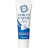 Bum Breeze Toilet Paper Gel – Travel Size (1.7oz) – One Pack – Wet Wipe Alternative & Flush Safe – Toilet Paper Foam, Spray, or Lotion Substitute