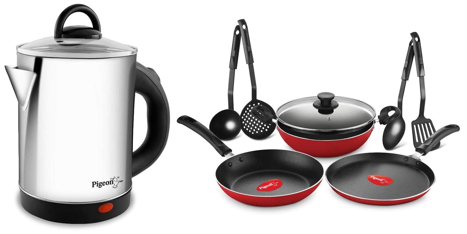 Buy Pigeon by Stovekraft Quartz Electric Kettle with Stainless Steel