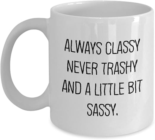 sassy coffee mugs