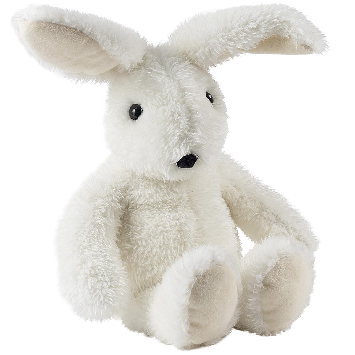 Schaffer 5712 rabbit carrots Hase Plush Bunny, Cream White, Größe L 36 cm
