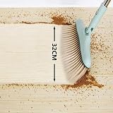 SWISSPACK Twist 54 Inch Long Handled Dustpan and Brush Set Green view 8
