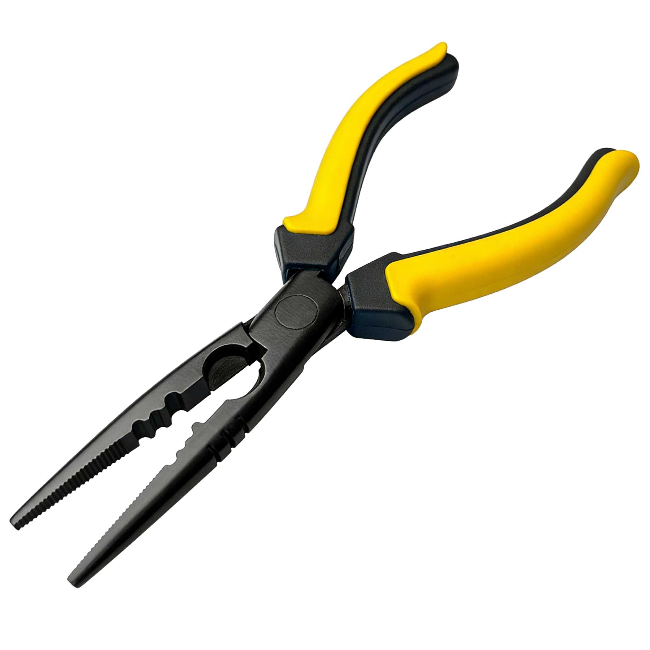 Viganoc 7-inch Fishing Pliers with Rust-Resistant Teflon Coating, Comfortable Grip Fishing Tool for Trips