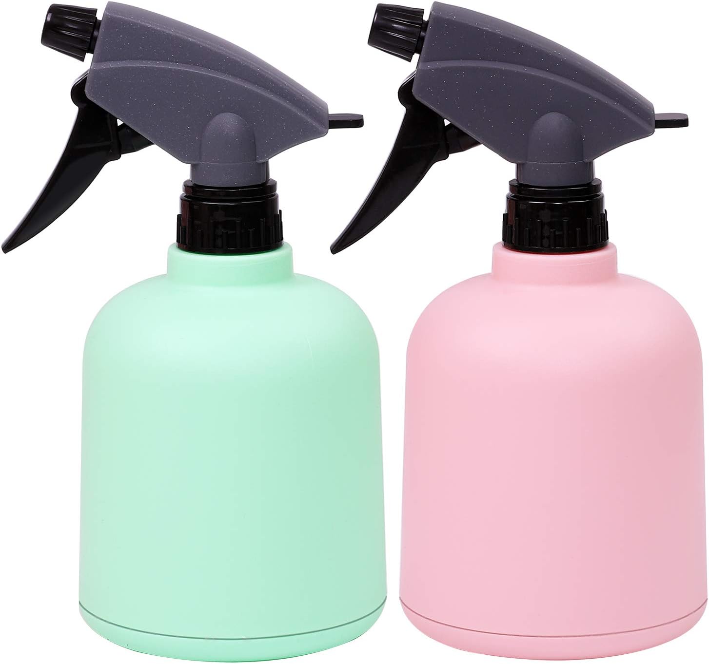 URATOT 2 Pieces Green and Pink Plastic Spray Bottle Empty Spray Bottle Colorful Bottles for Gardening, Cleaning, 600ml : Garden & Outdoor