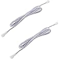 2 PIN Extension Cord for LABOREDUCER Single Color Under Cabinet Puck Lights & Light Bars, NOT Compatible with RGB Series
