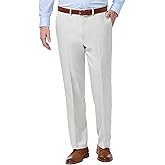 Haggar Men's Premium Comfort Classic Fit Flat Front Dress Pant - Regular and Big & Tall