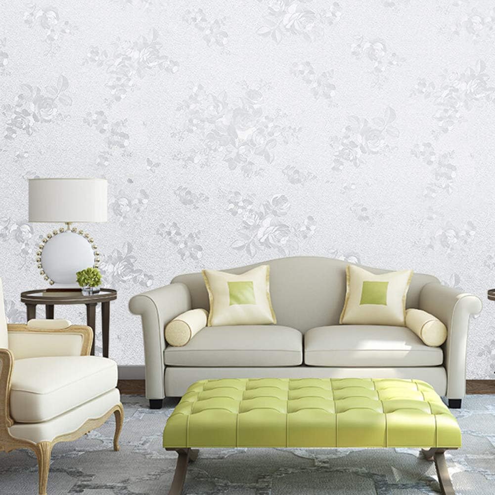 WLNKJ Self-adhesive Wallpaper, Printing Non-woven Home Decoration Wallpaper Suitable for Living Room Bedroom Kitchen and Bathroom Tv Background Wall Stickers -0.6 * 5m
