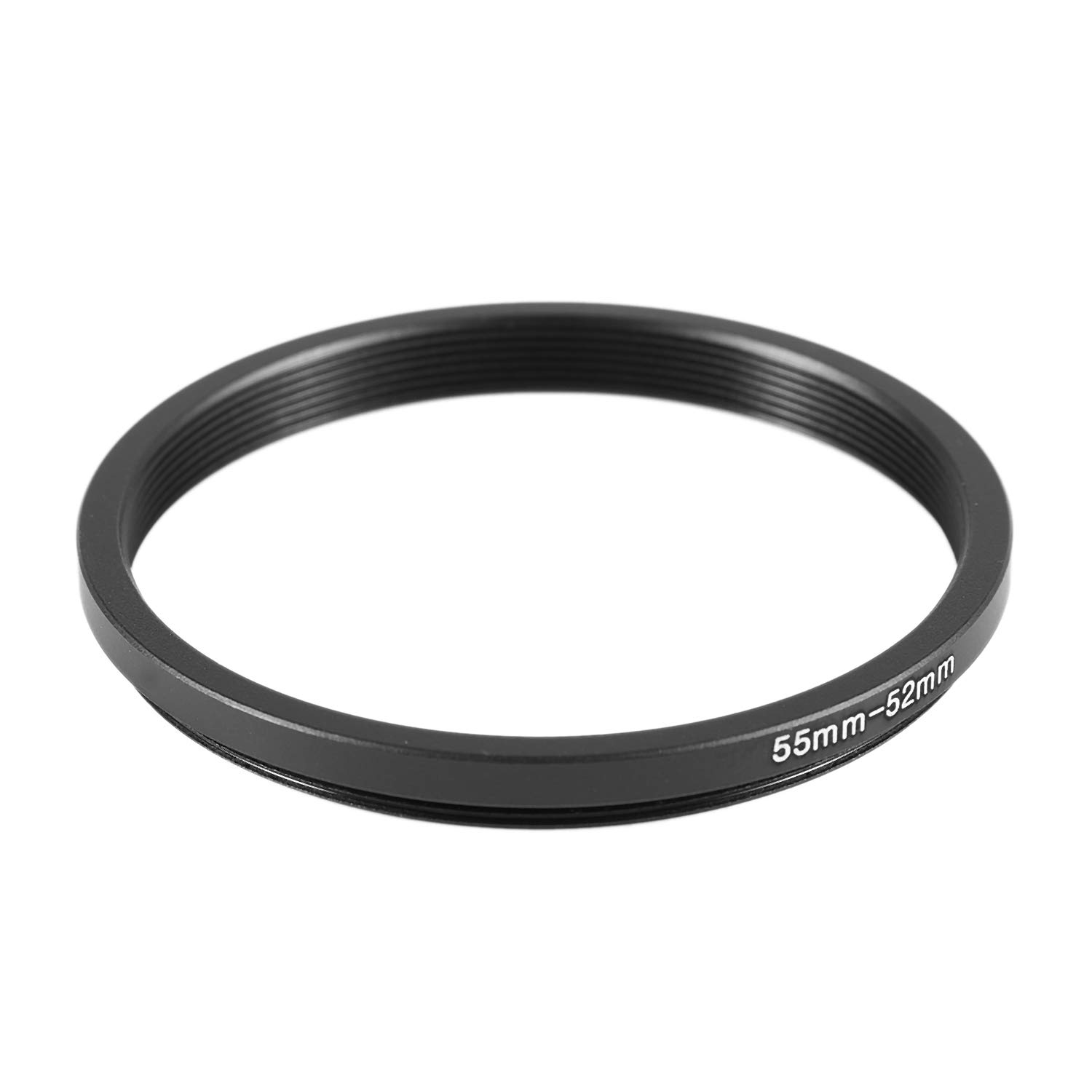 Gaoominy 55mm-52mm 55mm to 52mm Black Step Down Ring Adapter for Camera