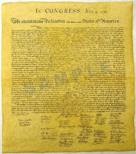 Three Documents of Freedom Set-Small - Constitution, Declaration of Independence, Bill of Rights