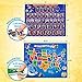 USA Map & Presidents Puzzles for Kids Ages 4-8. 2-in-1 Magnetic United States Puzzle Kit.