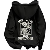 RoseSeek Women's Skull Graphic Hoodies Halloween Drawstring Pullover Tops | Long Sleeve, Drawstring With Pockets, Y2k Sweatshirts, Comfy Casual Wear, Halloween Fall Outfits