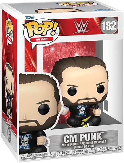 Funko Pop WWE CM Punk 3.75 inch Vinyl Figure Brand New Collectible