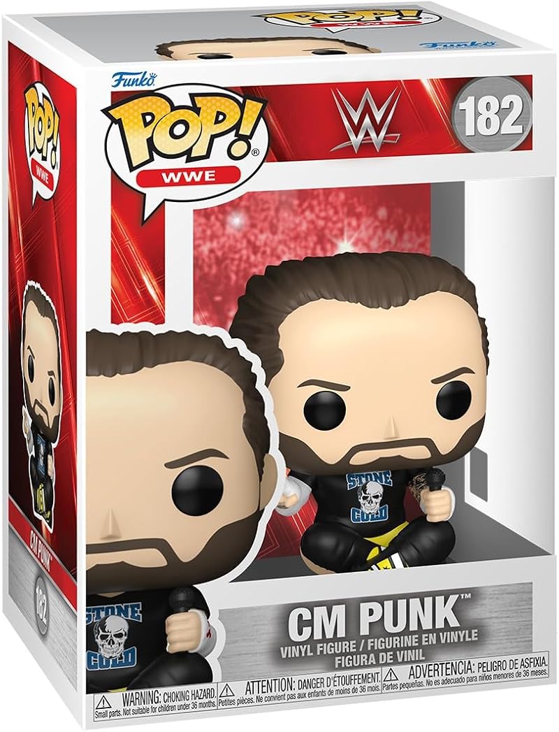 Funko Pop WWE CM Punk 3.75 inch Vinyl Figure Brand New Collectible