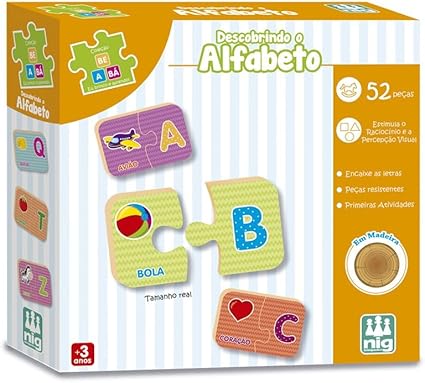 Jogo alfabeto madeira Clearance