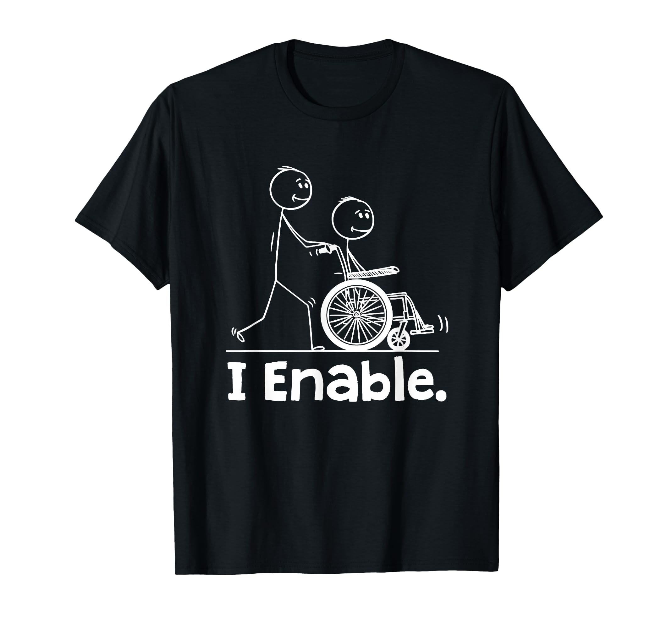 OT Occupational Therapy I Enable Wheelchair Funny T-Shirt