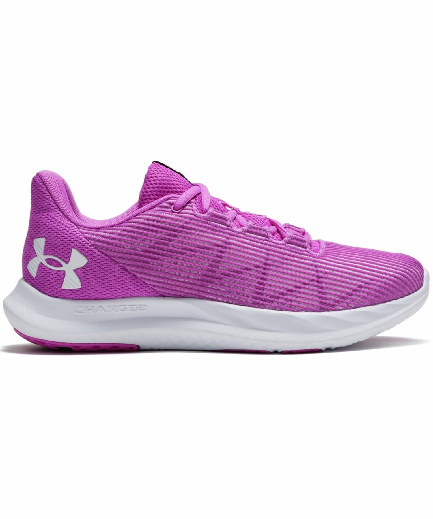 Under Armour Women's Charged Speed Swift, (502) Vivid Magenta/Vivid Magenta/White, 6, US Image