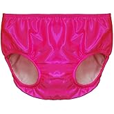 Special Needs Swim Diaper - Reusable Swim Diapers (S-Size 8/10-Waist:18-27"; Weight: 59-74 pds, Pink)