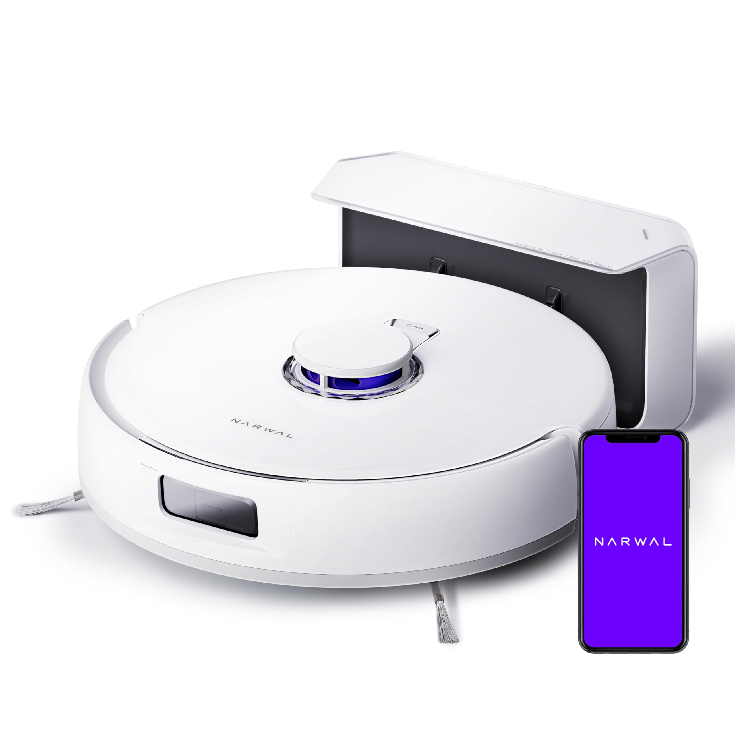 Photo 1 of ***FACTORY SEALED***Narwal Freo X Plus Robot Vacuum and Mop, 7-Week Dust Storage, 7800Pa Suction, Zero Tangles, Tri-Laser Obstacle Avoidance, LiDAR Navigation, Self Vacuum Cleaner for Pet Hair, Hard Floor, Carpet