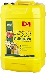 Everbuild D4 Premium Wood Adhesive White 25 Litre Industrial Grade
