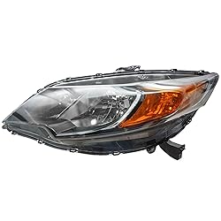 TRQ 2 Piece Headlight Assembly Set Driver
