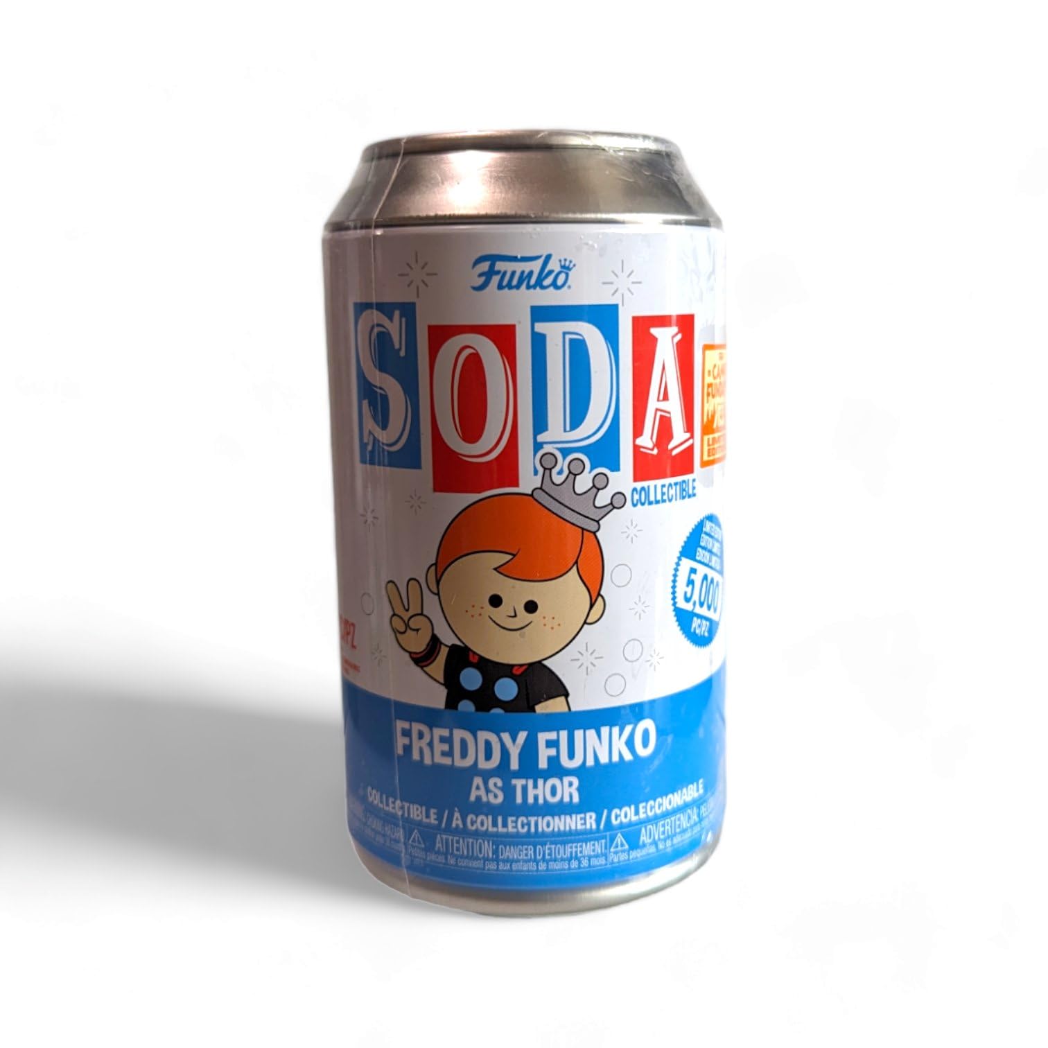 Funko Vinyl Soda: Camp Fundays 2023 - Freddy as Thor (Limited to 5000 Pieces) Sealed