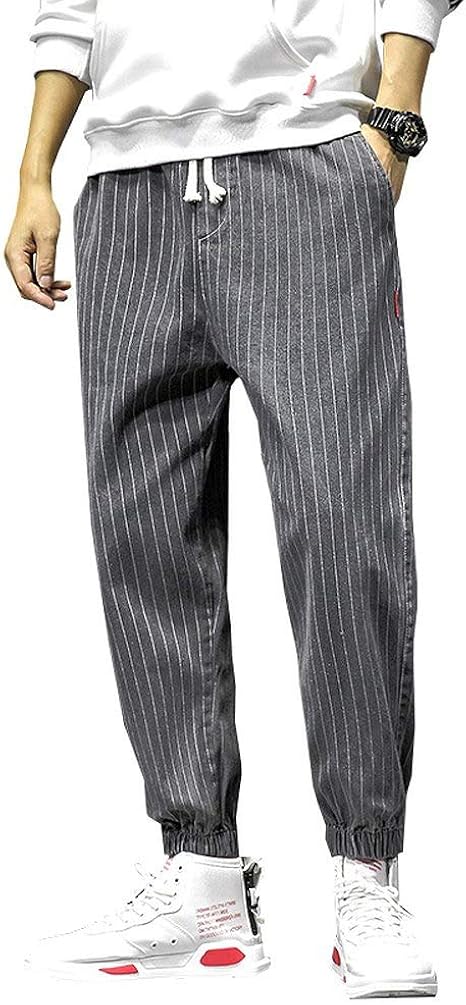 Amazon Sweet Bell ジョガーパンツ メンズ デニム チノパン カーゴパンツ テーパード スキニー ボトムス サルエル ロング パンツ 通販