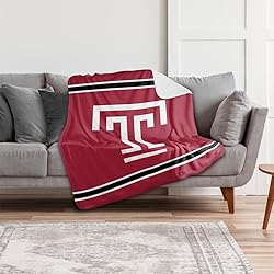 Temple University Blanket, 60"x80" Primary Logo