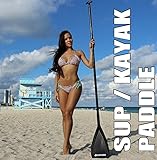 Saturn SUP Transformer Paddle Board Paddle. 2-in-1. SUP paddle converts into Kayak paddle with extra blade!