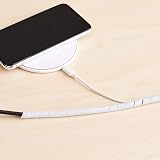 Amazon Basics Cable Tidy Sleeve 10 m White Cable Management Protect Cords view 7