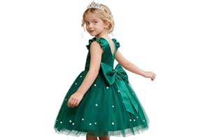 Nileafes Flower Girl Princess Dresses Birthday Party Ball Gown