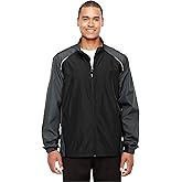 AFC Men's Lightweight Nylon Windbreaker Wind & Water Resistant Jacket Md Lg Xl