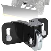 IUVWISN 105270 Snow Plow Fairlead Pulley Kit Universal for ATV UTV Winch with 4.875" Bolt Up Pattern High Efficiency Load Reduce Snow Plow Pulley Accessories