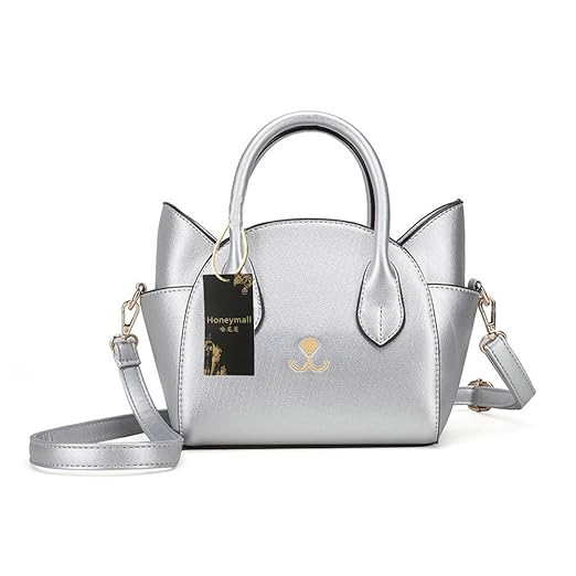 title=Honeymall Lady Borse a Mano per Donna Lady PU forma ali Pelle con