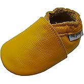 Mejale Baby Infant Toddler Shoes Slip-on Soft Sole Leather Moccasins Pre-Walkers