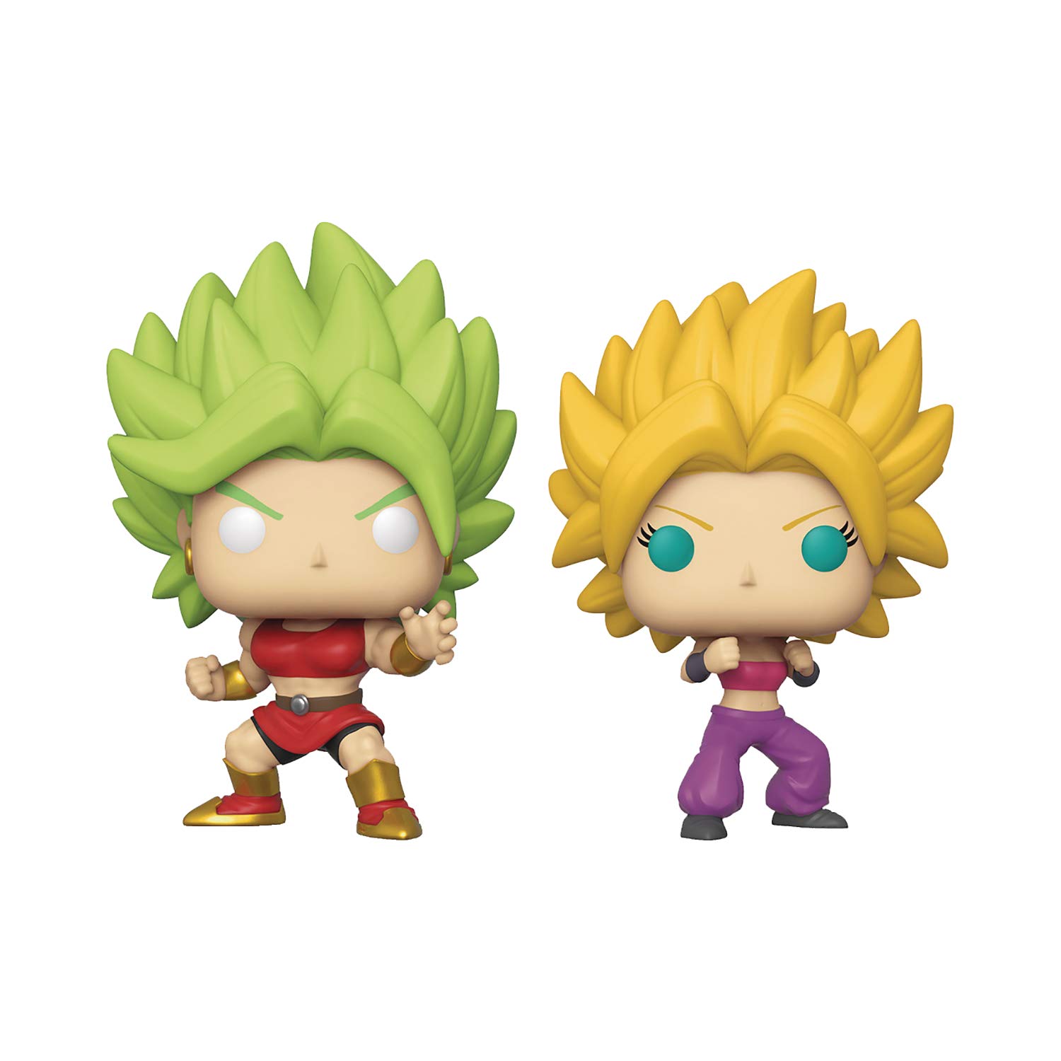 Funko - Dragon Ball Z - Kale & Kaulifla Funimation Exclusive Pop Vinyl Figure 2pk