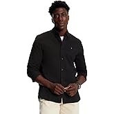 TOMMY HILFIGER Men's Signature Long Sleeve Casual Button Down Shirt in Regular Fit 2025 Collection