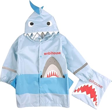 baby shark rain jacket