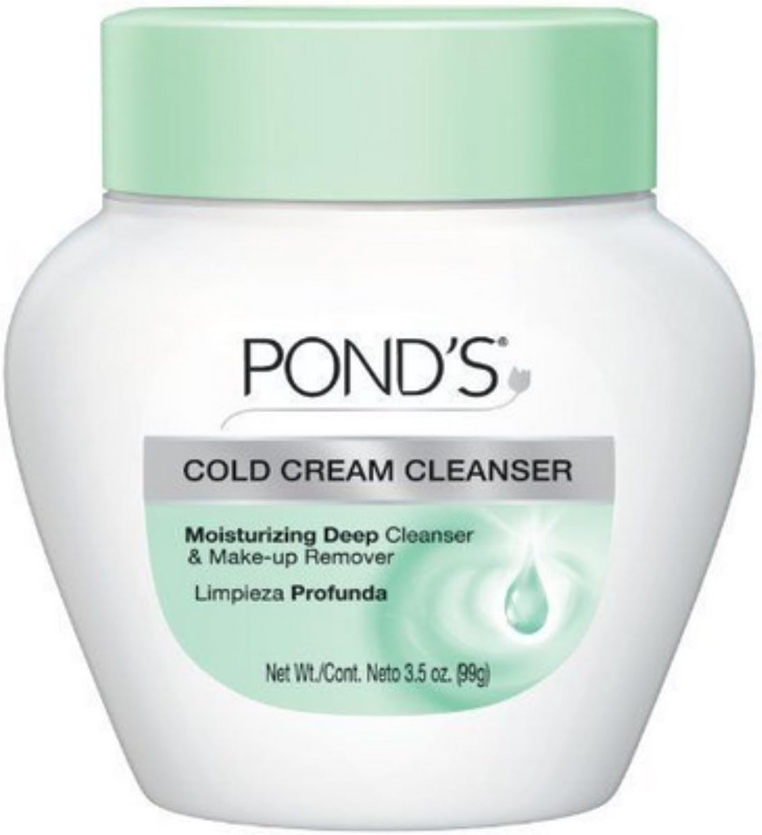 Ponds Cold Cream, Deep Cleanser, 3.5 Oz (Pack of 6)