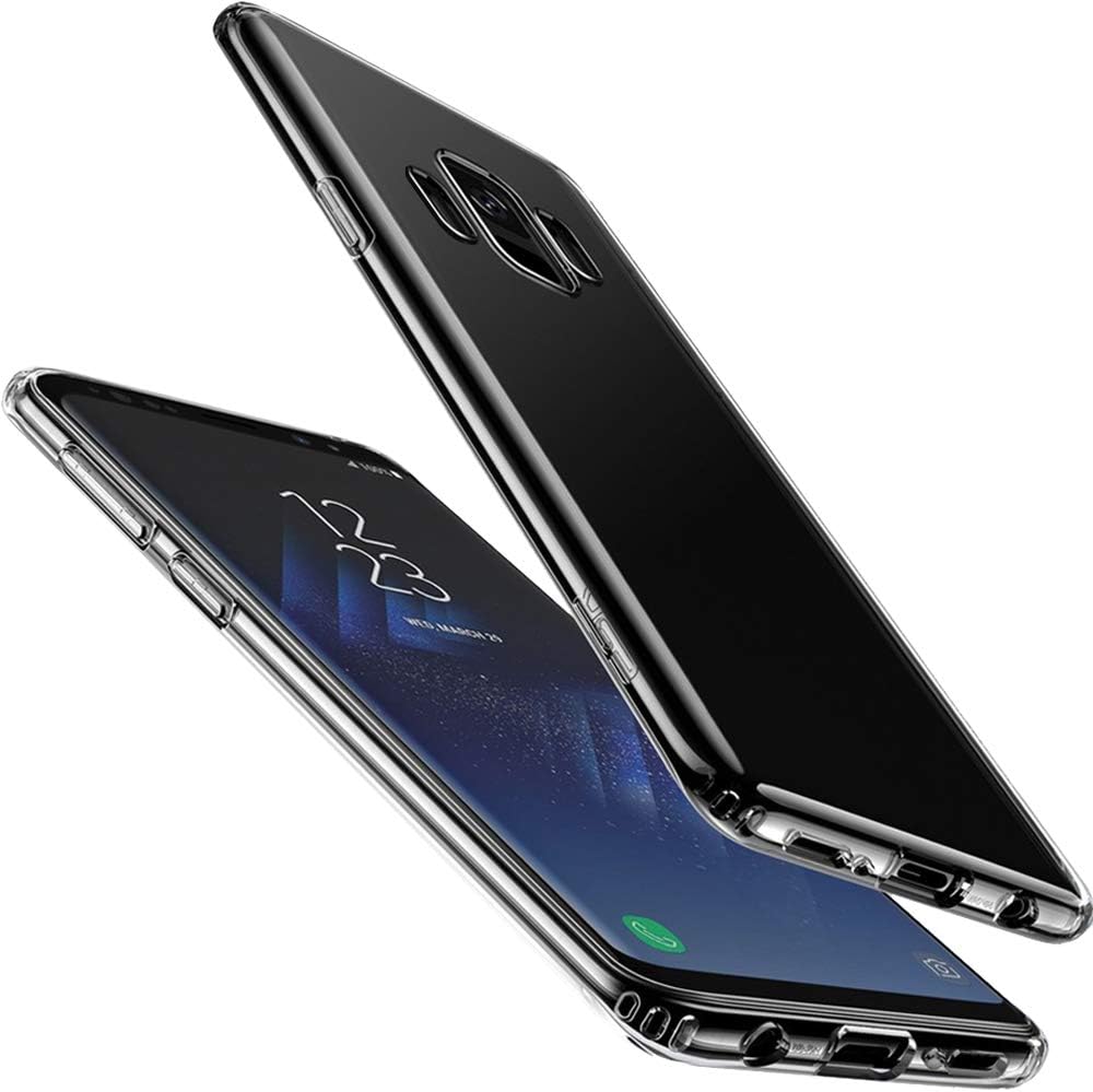 Galaxy S8 Plus Case,[Slim Thin] Egalo Ultra Flexible TPU Gel Rubber Soft Skin Silicone Protective Cases Cover for Galaxy S8 Plus (Crystal Clear)