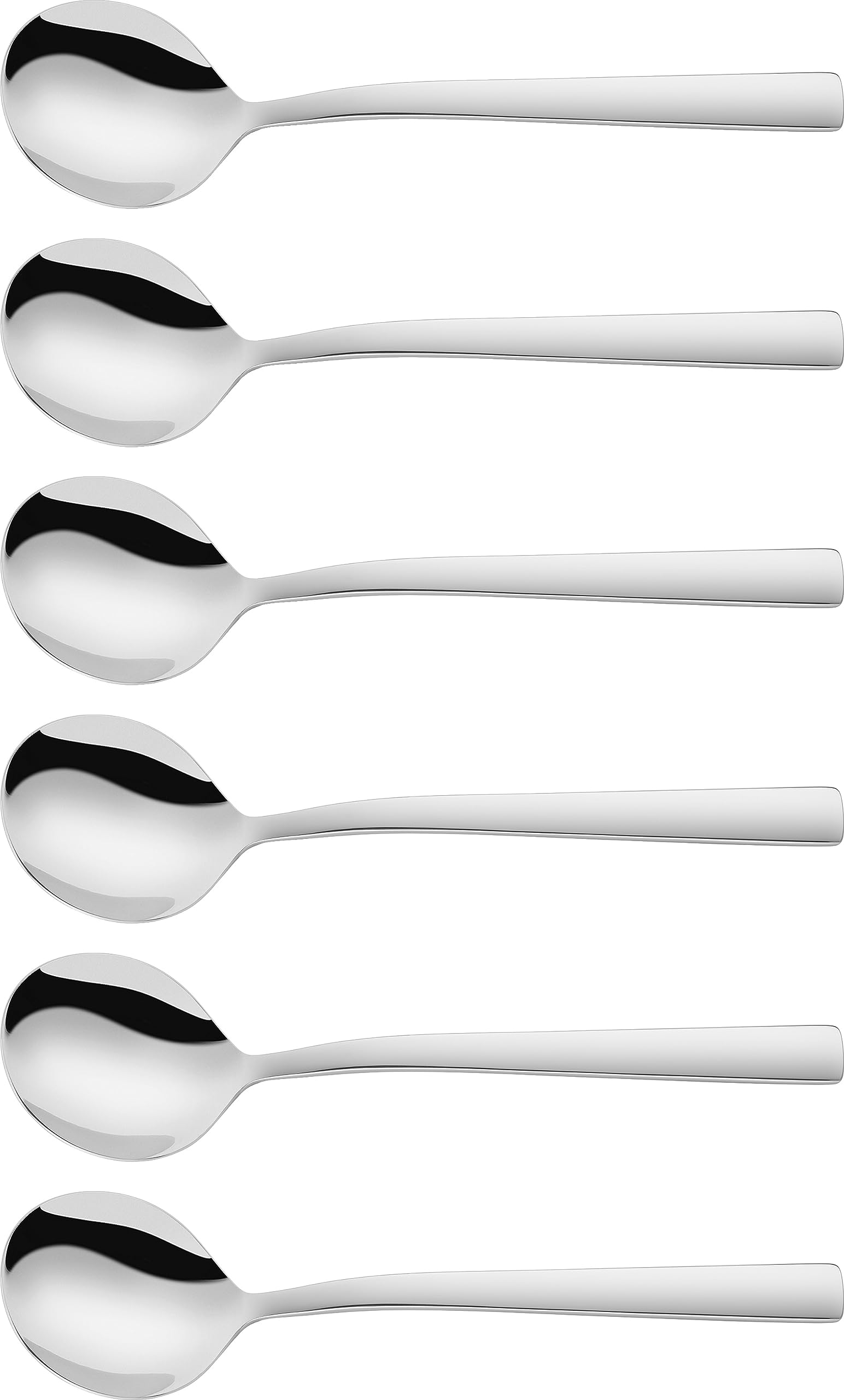 ZWILLING Dinner, Soup Spoons, 6-Piece,Silver