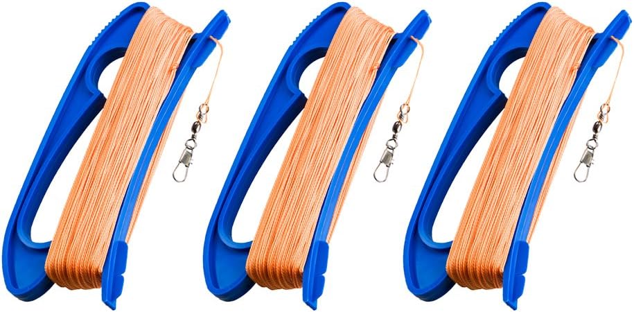 2 Rouleaux De Corde De Cerf-volant - Nylon 100 Mètres, Avec Poignée
