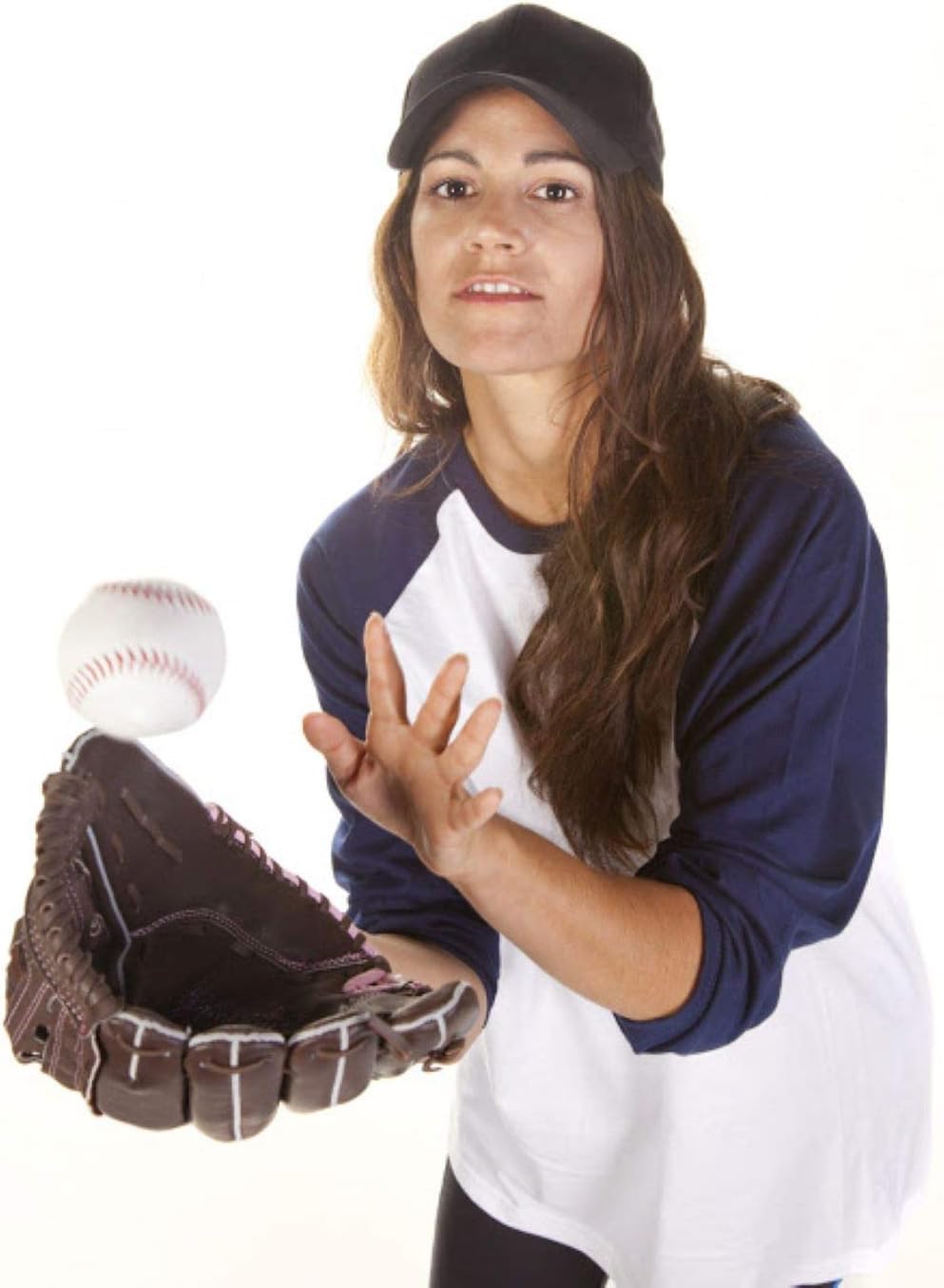 baseball glove threading needle