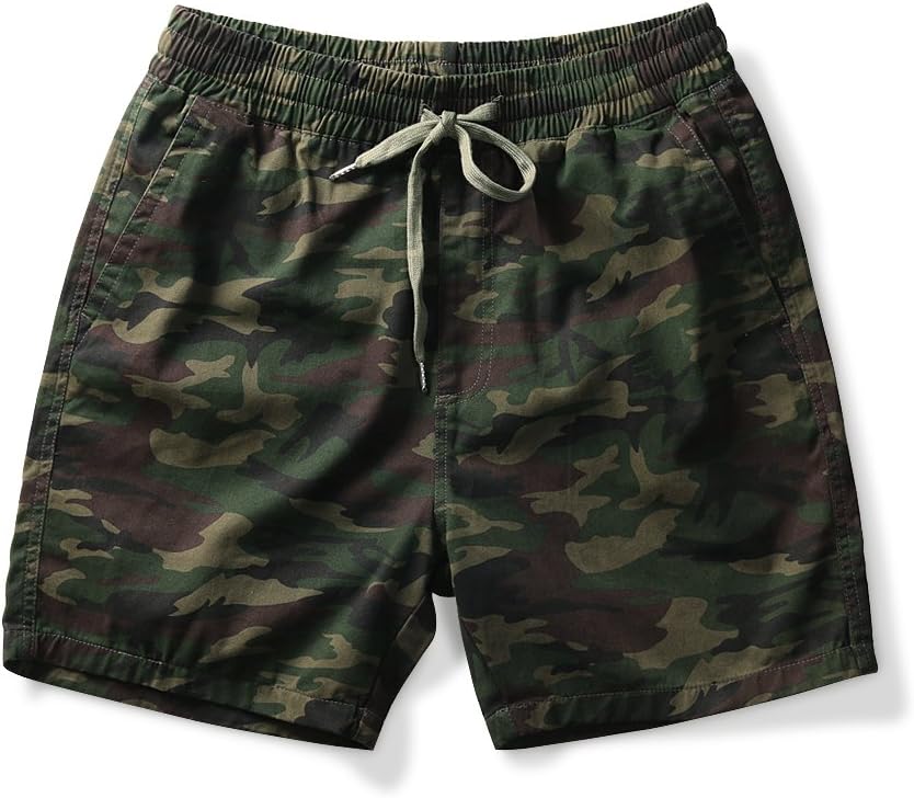 Men's Flat Front Active Pull-on Shorts