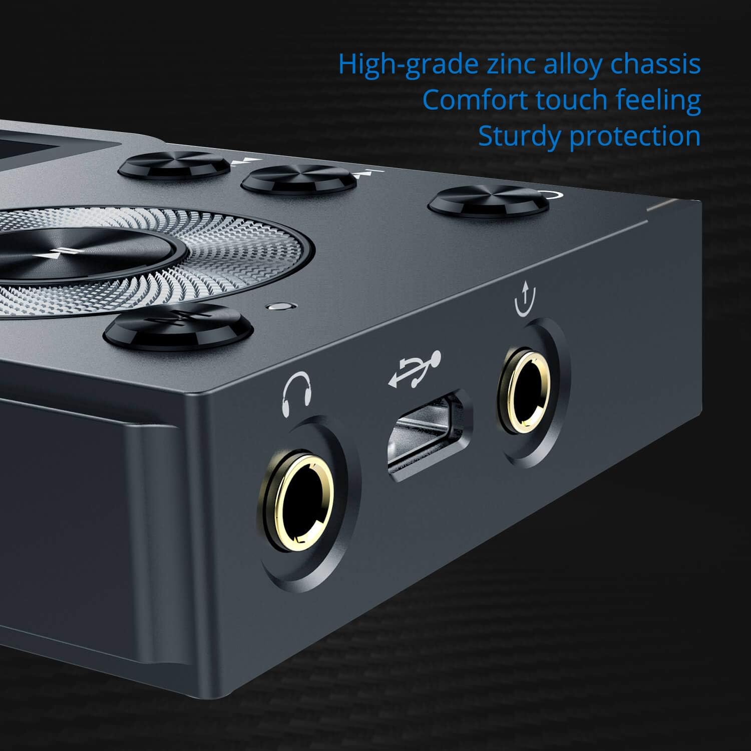 Surfans F20 HiFi MP3 Player with Bluetooth, Lossless DSD High Resolution Digital Audio Music Player, High-Res Portable Audio Player with 32GB Memory Card, Support up to 256GB: Home Audio & Theater