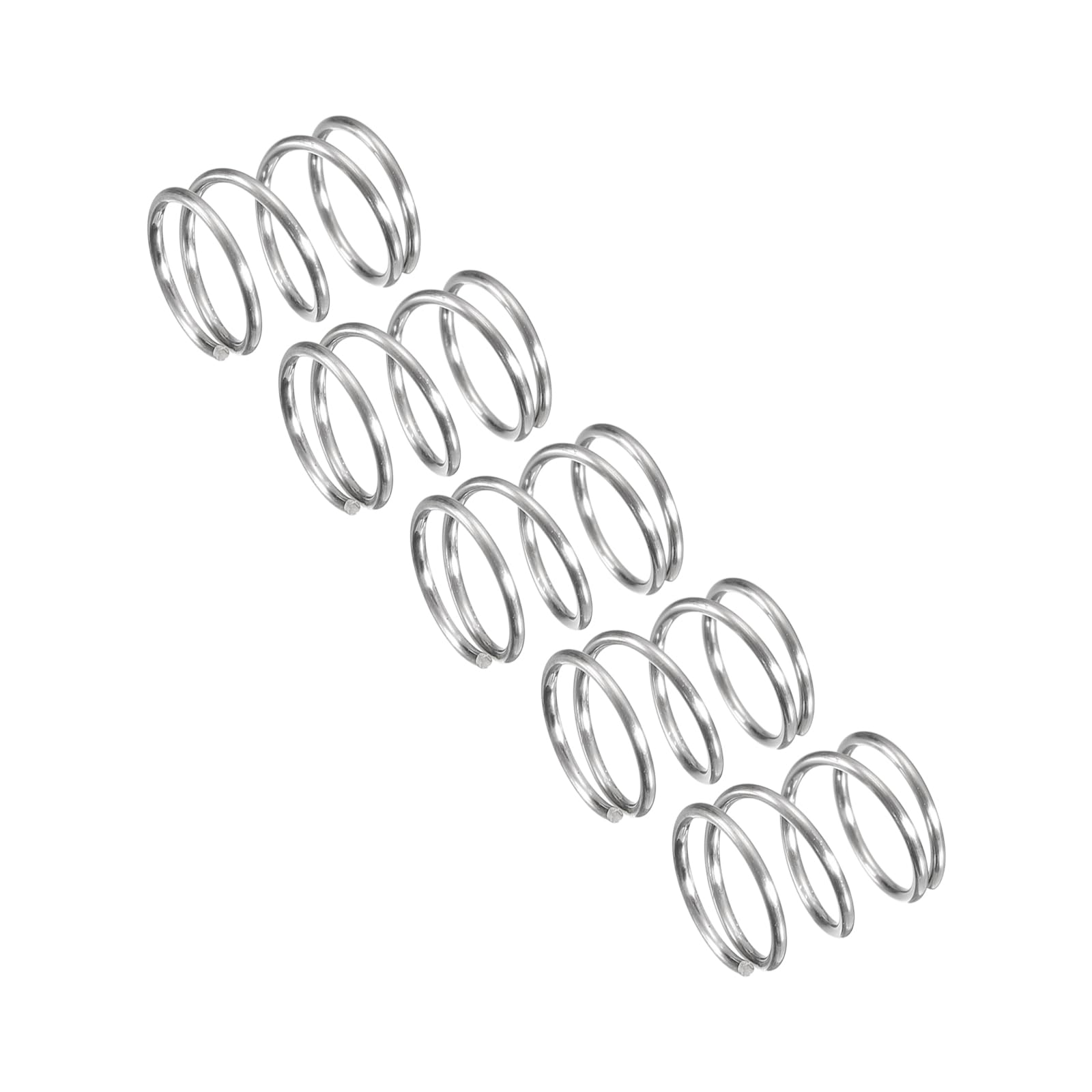 uxcell Compression Spring, 5Pcs 304 Stainless
