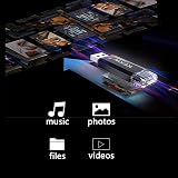 KEXIN 128GB USB C Flash Drive USB 3.0 Dual OTG Type C Memory Stick Black view 8