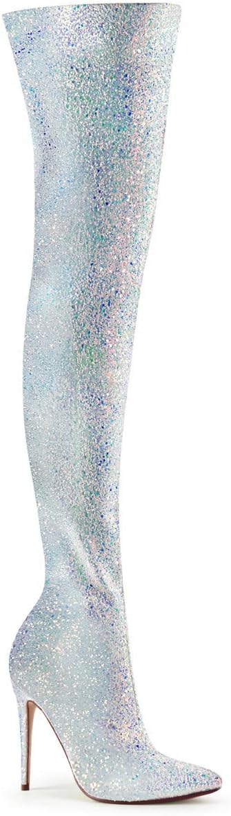 pleaser thigh high boots