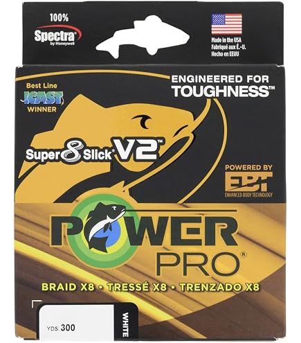 Amazon.com : Power Pro SSV2 20 LB X 1500 YD Moon Shin : Sports