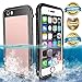 Waterproof iPhone 6/6s Case, EFFUN IP68 Certified Waterproof Underwater Cover Dirtproof Snowproof Shockproof Case with Cell Phone Holder, PH Test Paper, Stylus Pen and Inflatable Floating Strap Black