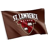 Desert Cactus St. Lawrence University SLU Flag - 3 x 5 Feet Saints Banner, Indoor/Outdoor Durable Fabric, 100% Polyester Design (Style 1)